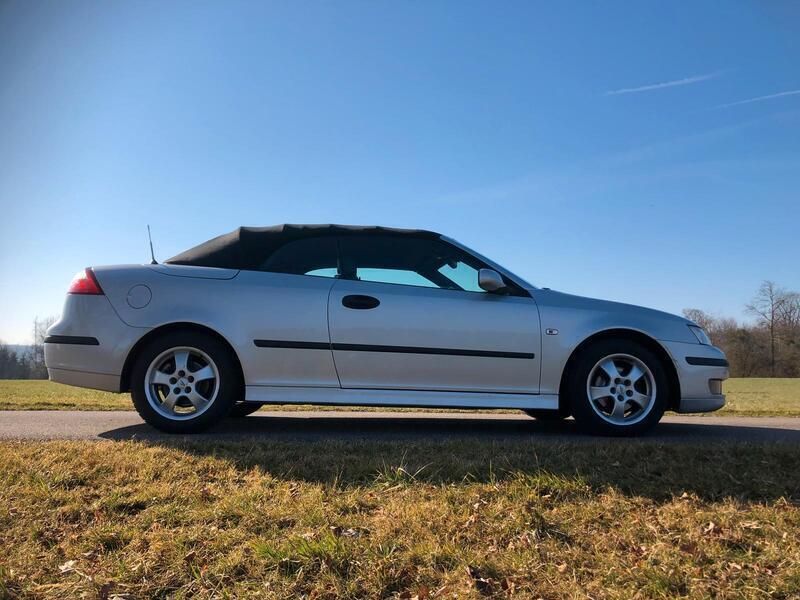Silber Gebraucht 2005 Saab 9-3 Cabriolet Cabrio | 3.850 € - Bild 1/4