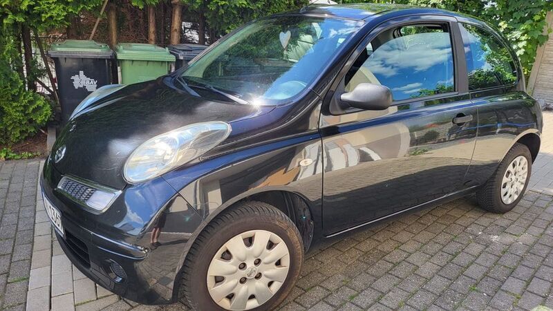Schwarz Gebraucht 2009 Nissan Micra Visia Kleinwagen | 1.800 € (Fairer Preis) - Bild 1/4