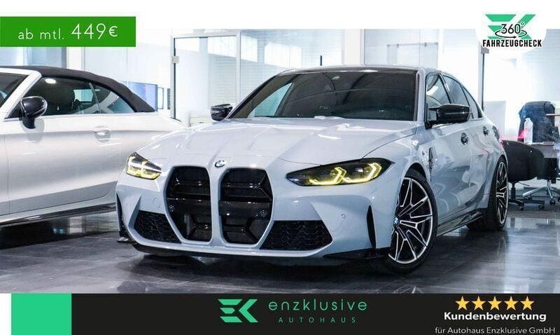 Brooklyn grau metallic Gebraucht 2021 BMW M3 Competition Edition Limousine | 74.890 € (Fairer Preis) - Bild 1/4