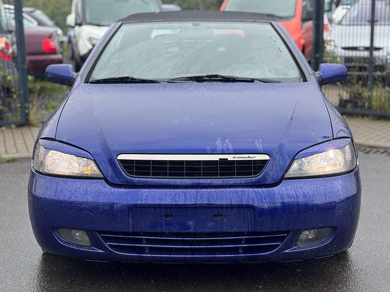 Blau Gebraucht 2003 Opel Astra Cabriolet Edition Cabrio | 1.290 € (Guter Preis) - Bild 1/4