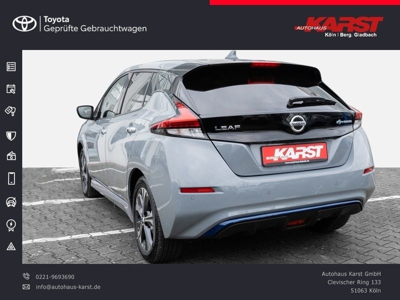 Gebraucht Nissan Leaf Tekna 160 kW (218 PS) 2021 Grau Kleinwagen