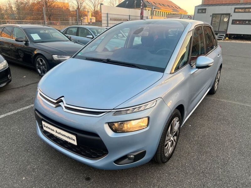 Blau Gebraucht 2014 Citroën C4 SpaceTourer Seduction Van / Kleinbus | 6.950 € (Guter Preis) - Bild 1/4