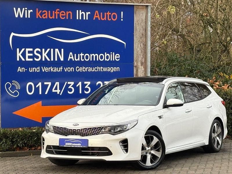 Weiß Gebraucht 2017 Kia Optima GT-Line Kombi | 13.490 € (Fairer Preis) - Bild 1/3