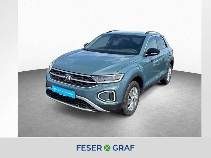 Petroleum blue metallic Gebraucht 2024 VW T-Roc Move SUV | 26.940 € (Guter Preis) - Bild 1/4