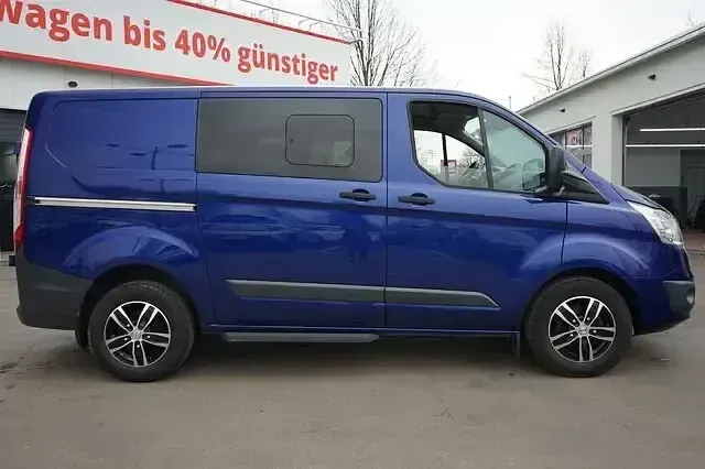 Second-hand Ford Transit Custom 131 CP (96 kW) 2017 Albastru Monovolum