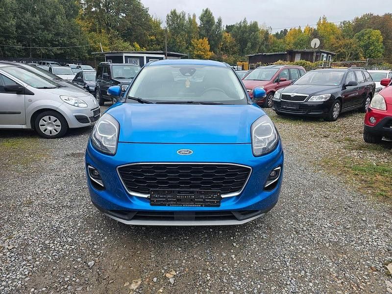 Blau Gebraucht 2020 Ford Puma Gen-E Titanium SUV | 12.990 € (Superpreis) - Bild 1/4