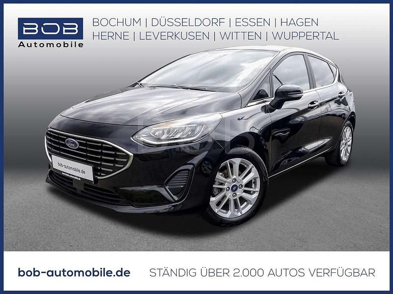 Schwarz Gebraucht 2023 Ford Fiesta Titanium Kleinwagen | 17.776 € (Fairer Preis) - Bild 1/3