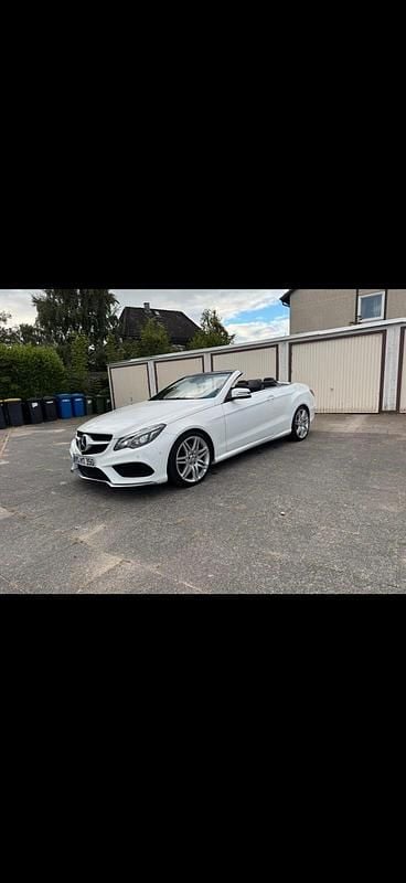Weiß Gebraucht 2015 Mercedes E400 Cabrio | 19.900 € - Bild 1/4