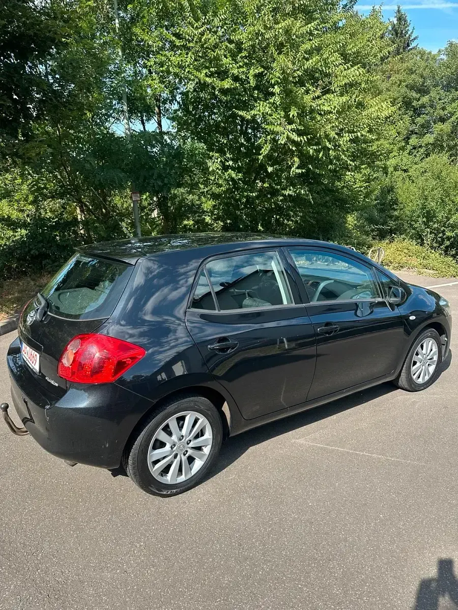 Gebraucht Toyota Auris 123 PS (90 kW) 2008 Schwarz Kleinwagen
