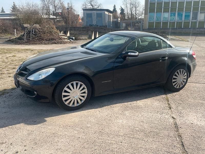 Gebraucht Mercedes SLK200 163 PS (119 kW) 2004 Schwarz Cabrio