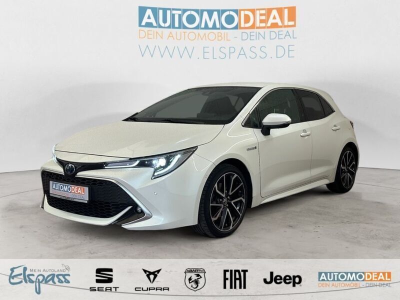 Weiss Gebraucht 2020 Toyota Corolla Hybrid Lounge Limousine | 21.397 € (Fairer Preis) - Bild 1/4