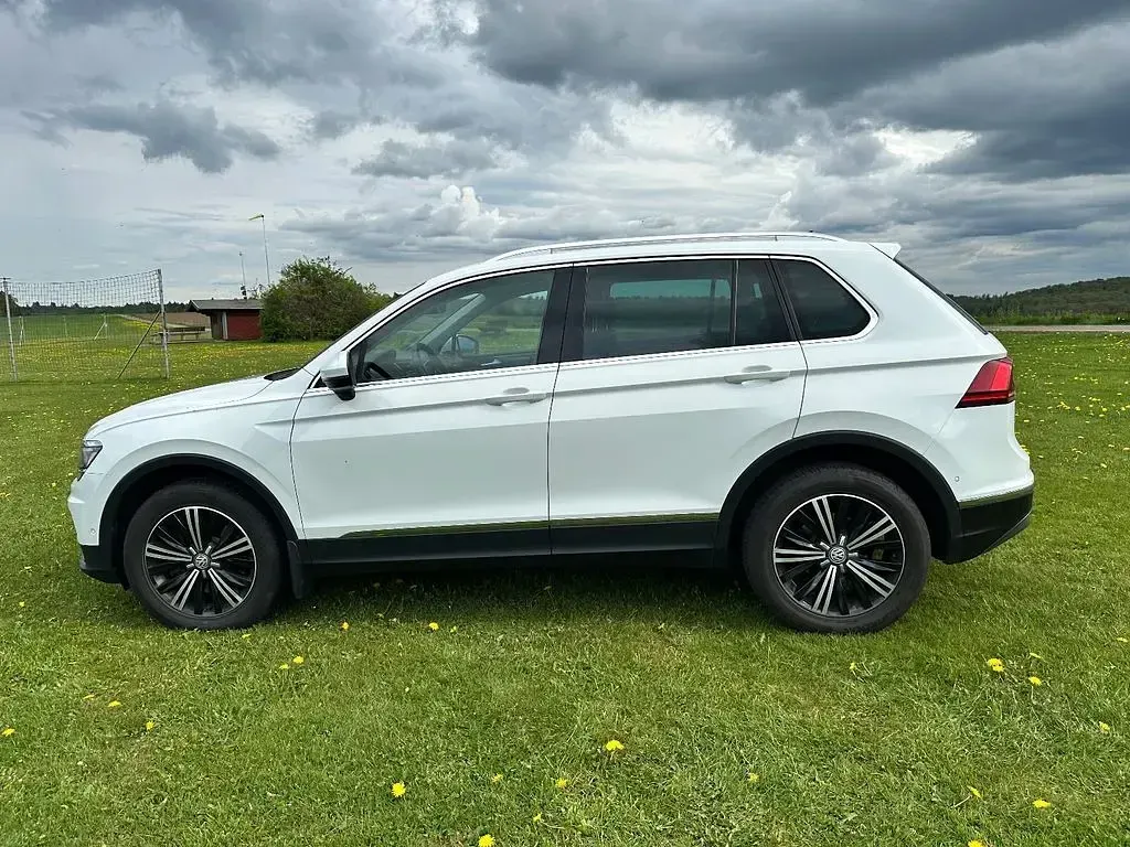 Gebraucht VW Tiguan Highline 190 PS (139 kW) 2017 Weiß SUV