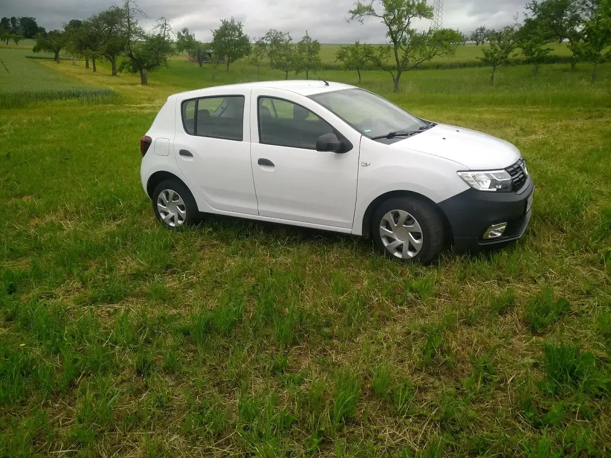 Gebraucht Dacia Sandero 75 PS (55 kW) 2020 Weiß Limousine
