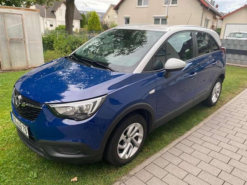 Blau Gebraucht 2019 Opel Crossland X SUV | 13.000 € (Fairer Preis) - Bild 1/4