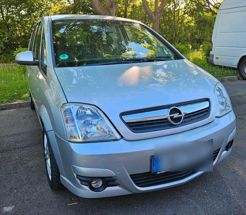 Silber Gebraucht 2008 Opel Meriva Van / Kleinbus | 2.850 € (Fairer Preis) - Bild 1/4