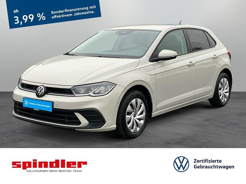 Ascotgrau Gebraucht 2022 VW Polo Life Limousine | 19.550 € (Fairer Preis) - Bild 1/3
