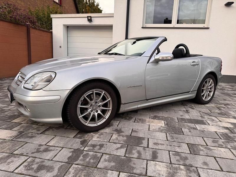 Silber Gebraucht 2000 Mercedes SLK200 Cabrio | 4.350 € (Guter Preis) - Bild 1/4