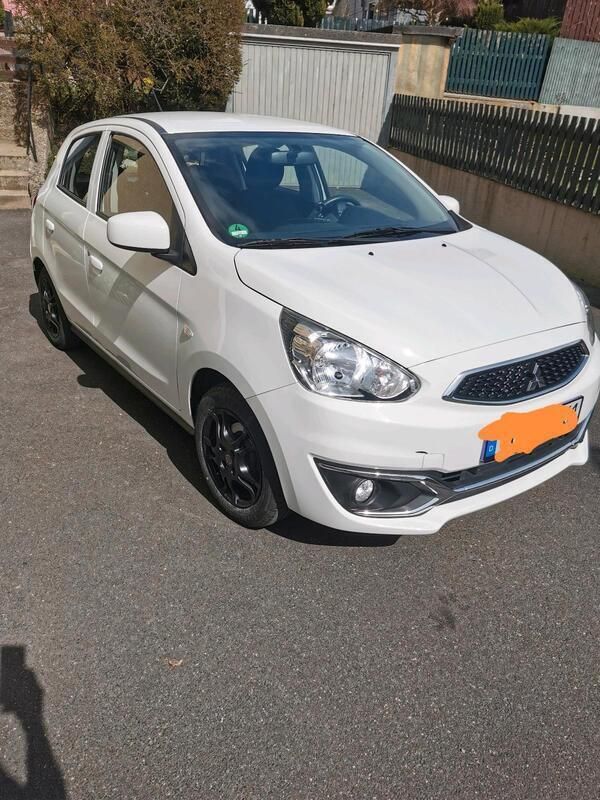 Weiß Gebraucht 2019 Mitsubishi Space Star Kleinwagen | 5.150 € (Superpreis) - Bild 1/4
