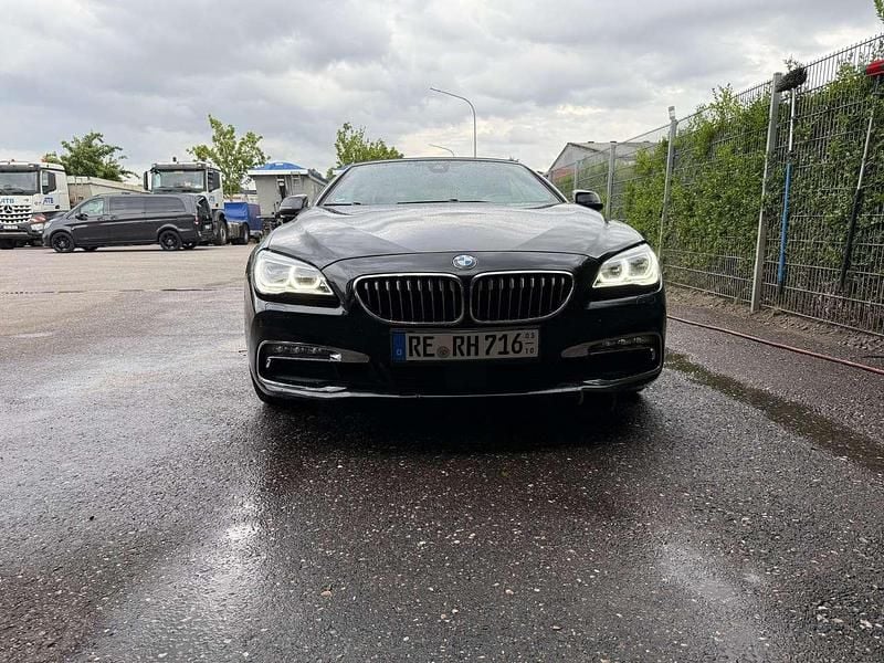 Schwarz Gebraucht 2015 BMW 640 Cabriolet Cabrio | 33.000 € (Fairer Preis) - Bild 1/4