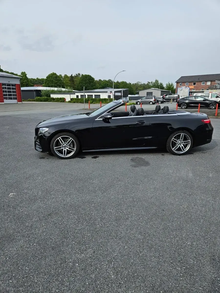 Brugt Mercedes E220 194 HK (142 kW) 2019 Sort Cabriolet
