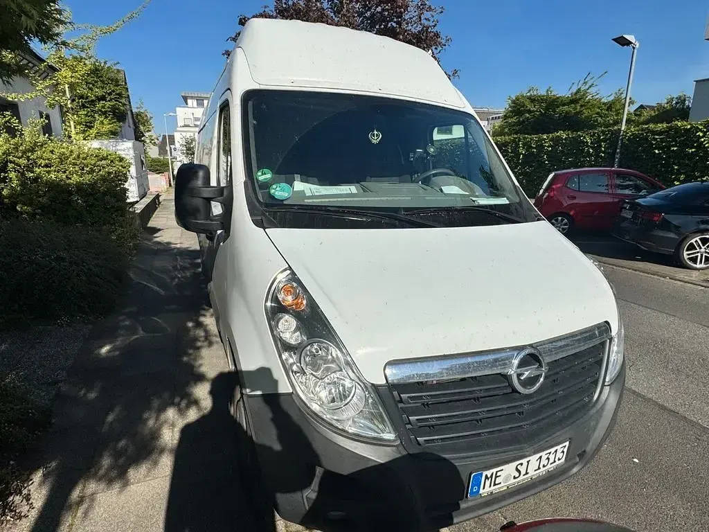 Gebraucht Opel Movano 110 PS (80 kW) 2017 Weiß Van / Kleinbus