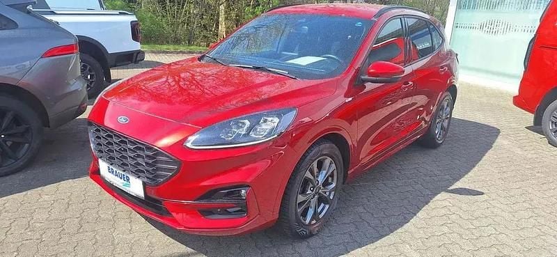 Lucidrot metallic Gebraucht 2020 Ford Kuga ST-Line X SUV | 19.900 € (Fairer Preis) - Bild 1/4