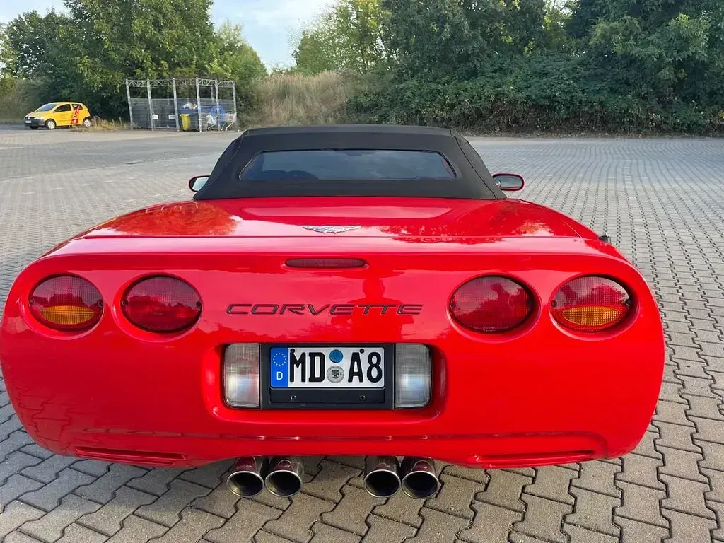 Gebraucht Corvette C5 404 PS (297 kW) 2003 Rot Cabrio