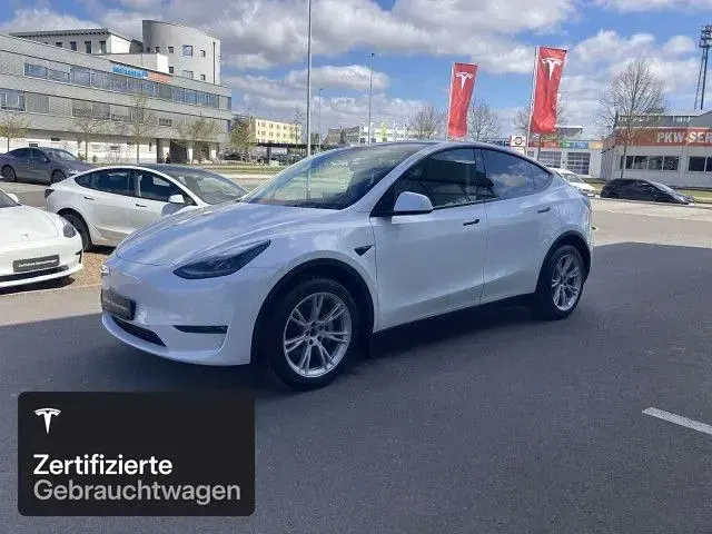 Brugt Tesla Model Y Long Range AWD 258 kW (351 HK) 2023 Hvid SUV