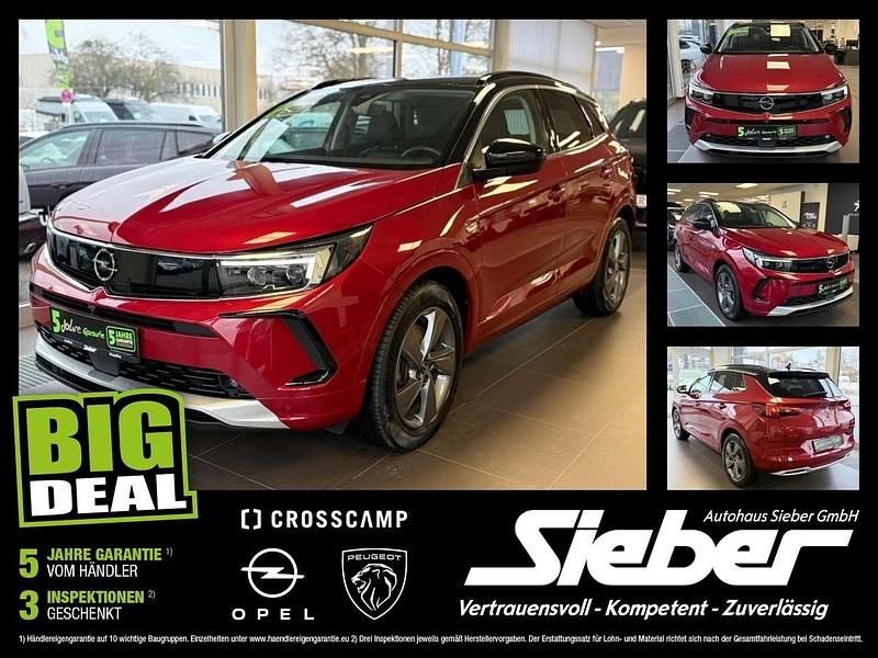 Lackierung bright red/metallic Gebraucht 2023 Opel Grandland X Elegance SUV | 21.990 € (Fairer Preis) - Bild 1/4