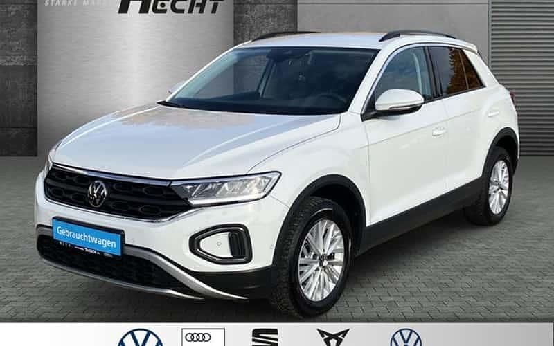 Weiß Gebraucht 2022 VW T-Roc Life SUV | 22.970 € (Guter Preis) - Bild 1/4