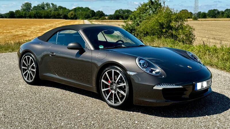 Braun Gebraucht 2012 Porsche 911 Carrera S Cabriolet Cabrio | 84.000 € (Superpreis) - Bild 1/4