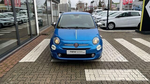 Gebraucht Fiat 500 Mirror 69 PS (50 kW) 2017 Blau Kleinwagen