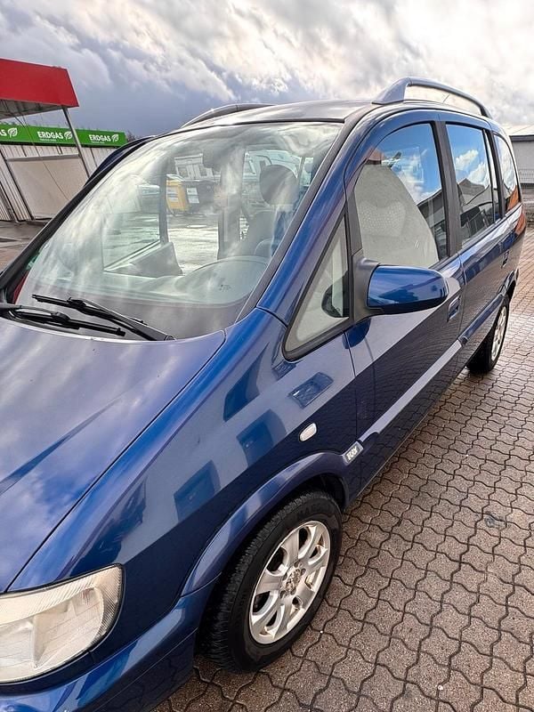 Gebraucht Opel Zafira 97 PS (71 kW) 2005 Blau Van / Kleinbus