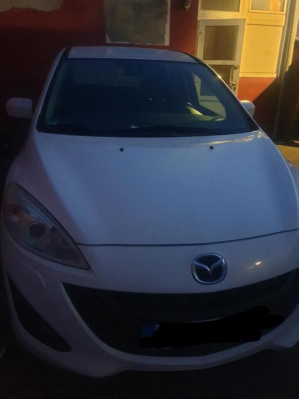 Gebraucht Mazda 5 116 PS (85 kW) 2013 Weiß Van / Kleinbus