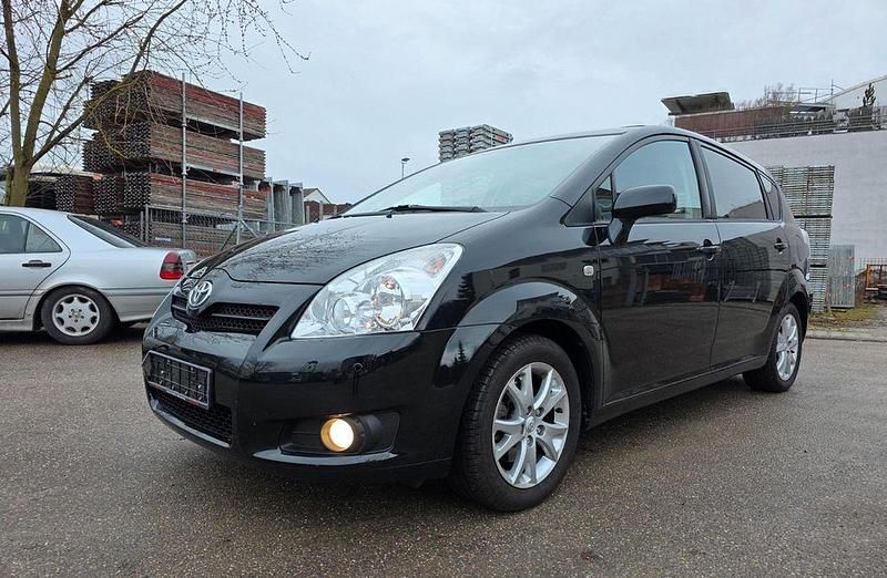 Gebraucht Toyota Corolla Verso Team 129 PS (94 kW) 2008 Schwarz Van / Kleinbus