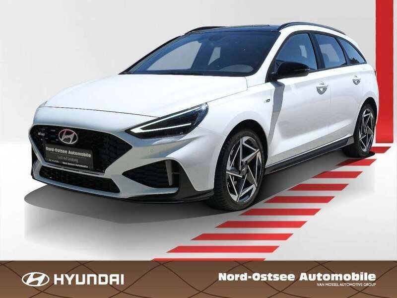 Serenity white Neu 2025 Hyundai i30 N Line Kombi | 24.990 € (Superpreis) - Bild 1/4