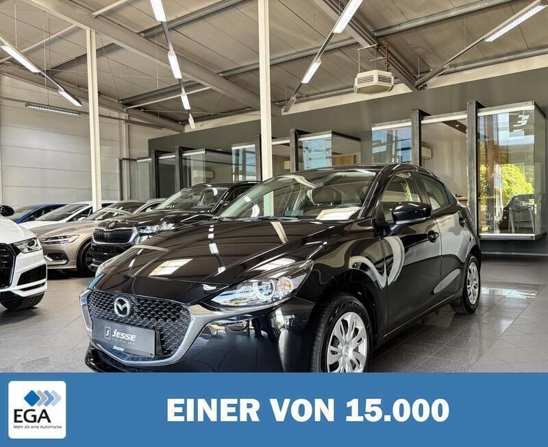 Schwarz metallic Gebraucht 2021 Mazda 2 Center-Line | 13.260 € (Fairer Preis) - Bild 1/4