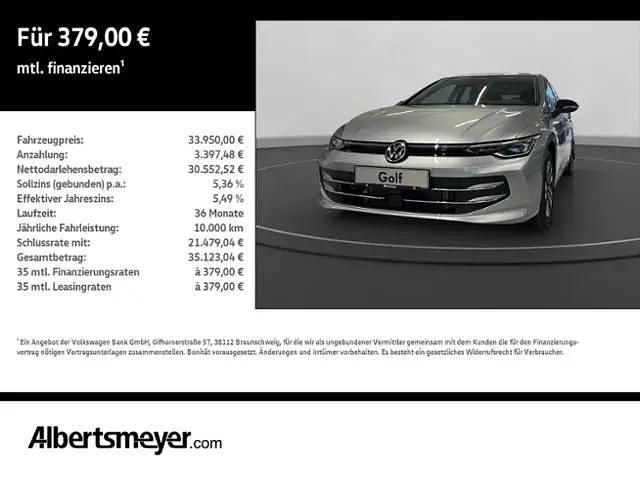 Silber Neu 2025 VW Golf VIII Limousine | 33.949 € (Etwas zu teuer) - Bild 1/4