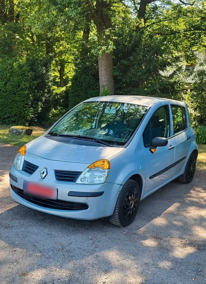 Gebraucht Renault Modus Expression 88 PS (64 kW) 2005 Silber Van / Kleinbus