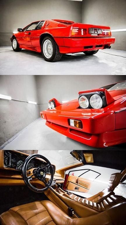 Brugt Lotus Esprit 219 HK (161 kW) 1977 Rød