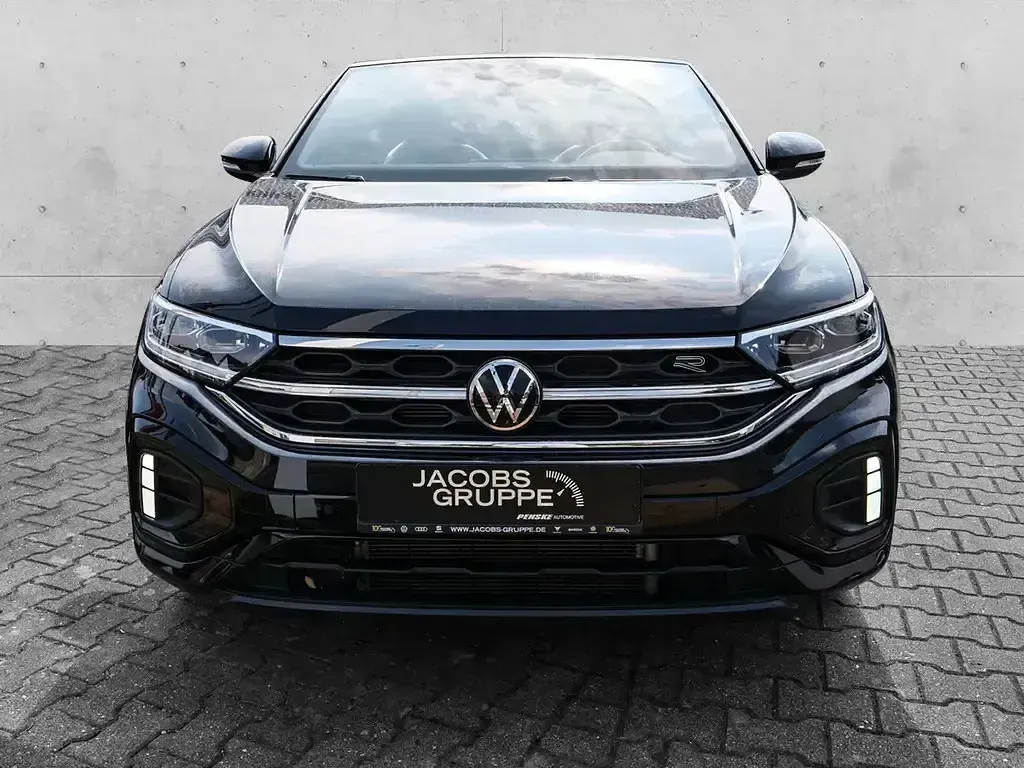 Gebraucht VW T-Roc Cabriolet Beats 110 PS (80 kW) 2022 Schwarz Cabrio