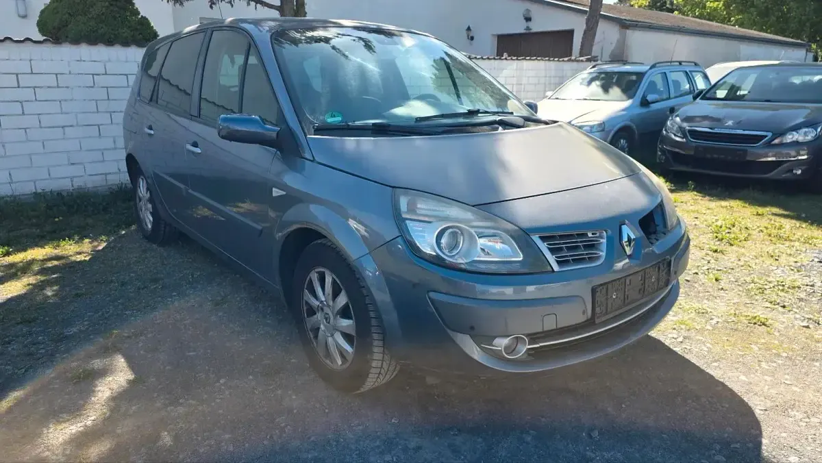 Gebraucht Renault Scénic II 150 PS (110 kW) 2008 Grau Van / Kleinbus