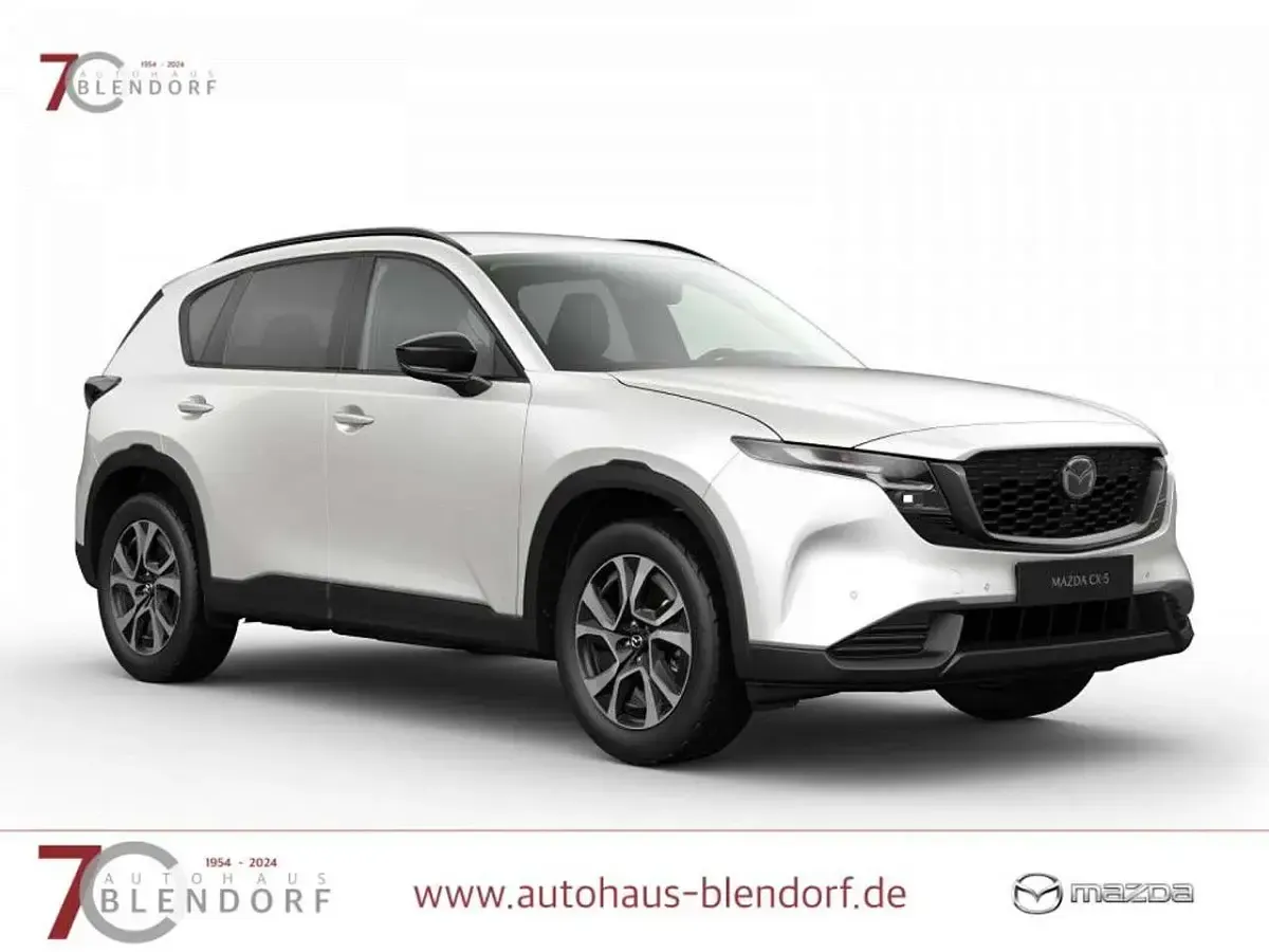 Neu Mazda CX-5 Exclusive-Line 141 PS (103 kW) 2025 Rhodium white SUV