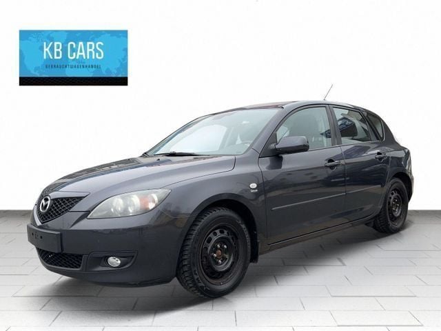 Grau Gebraucht 2008 Mazda 3 Active Limousine | 900 € (Superpreis) - Bild 1/4