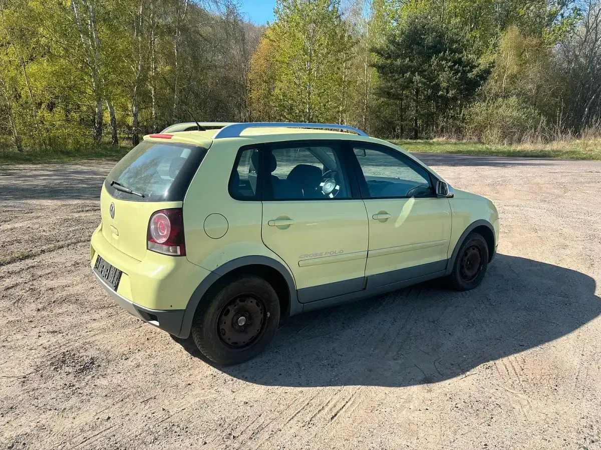 Gebraucht VW Polo Cross 105 PS (77 kW) 2007 Gelb Kleinwagen