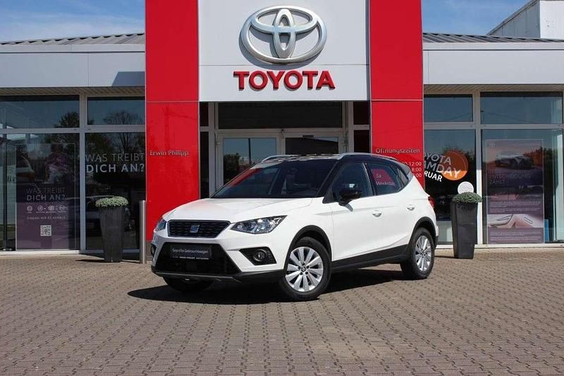 Weiß / schwarz Gebraucht 2020 Seat Arona XCELLENCE SUV | 10.990 € (Superpreis) - Bild 1/4