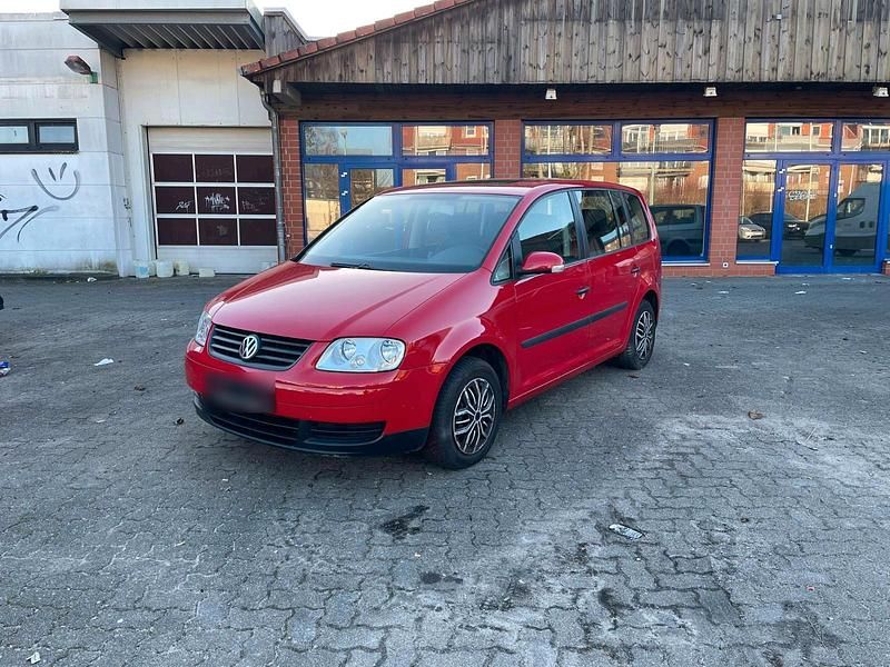 Gebraucht VW Touran 105 PS (77 kW) 2004 Rot Van / Kleinbus