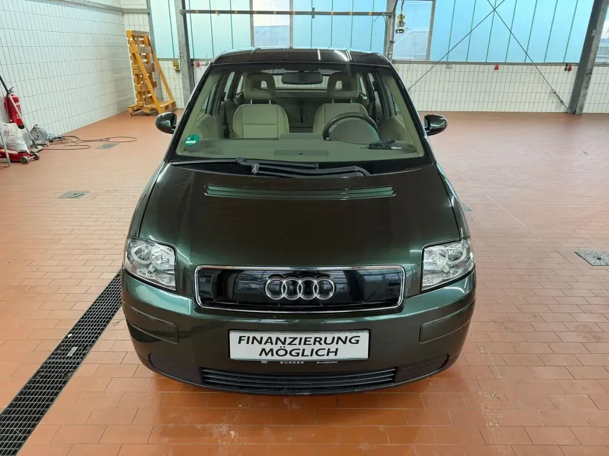 Gebraucht Audi A2 61 PS (44 kW) 2002 Grün Kleinwagen