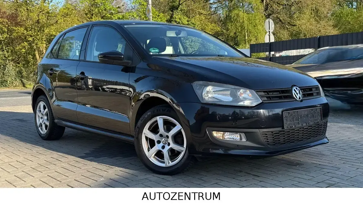 Gebraucht VW Polo Style 86 PS (63 kW) 2011 Schwarz Kleinwagen