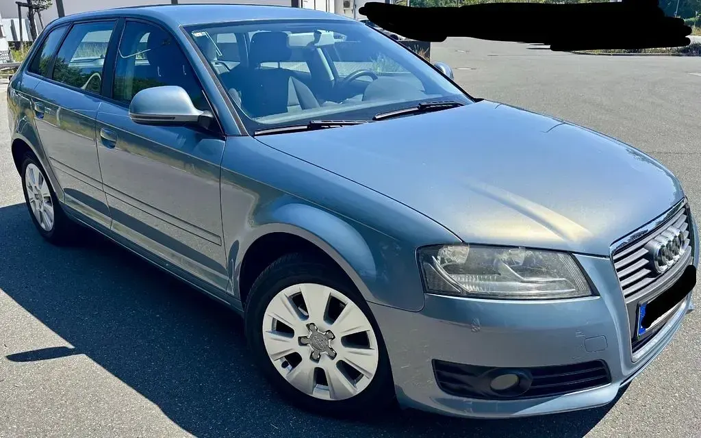 Gebraucht Audi A3 Attraction 102 PS (75 kW) 2009 Blau Kleinwagen